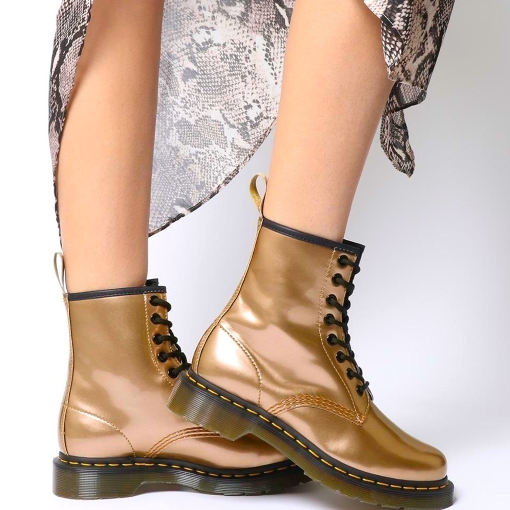 DR. MARTENS 1460 W Vegan Leather Boots